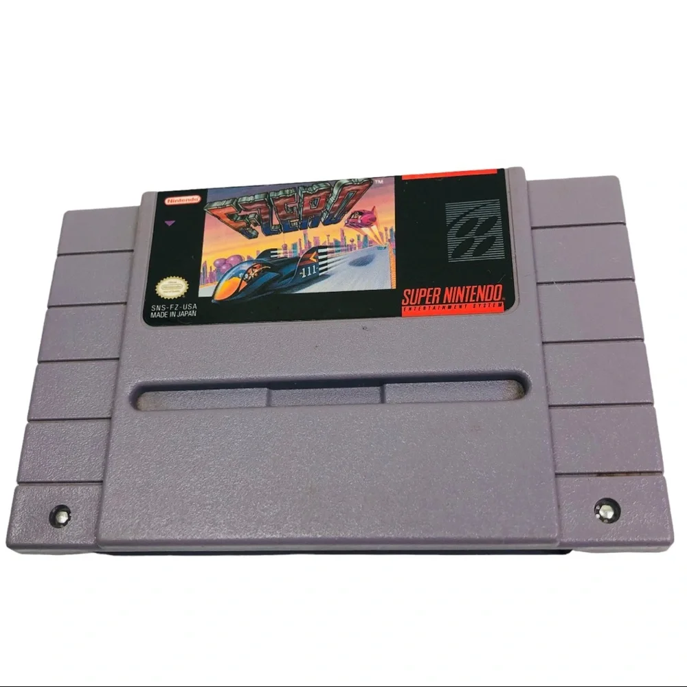 F- Zero Super Nintendo Cartridge